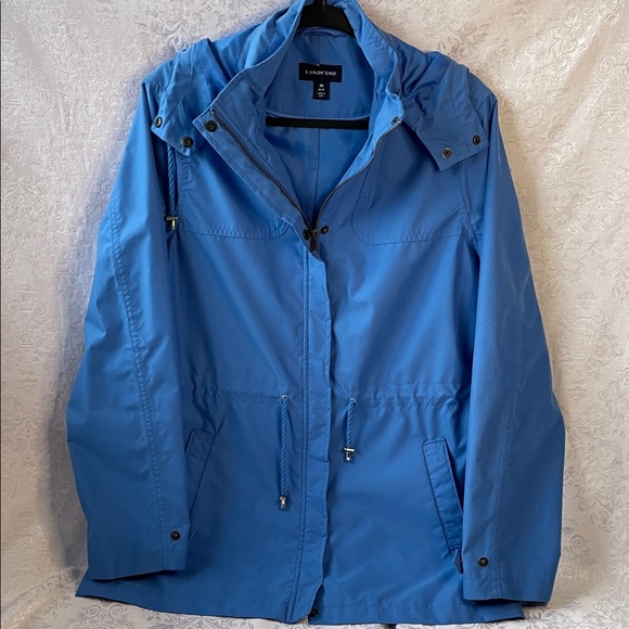 Lands' End Jackets & Blazers - Lands' End Women's Utility Jacket in Vibrant Blue.  Size M.